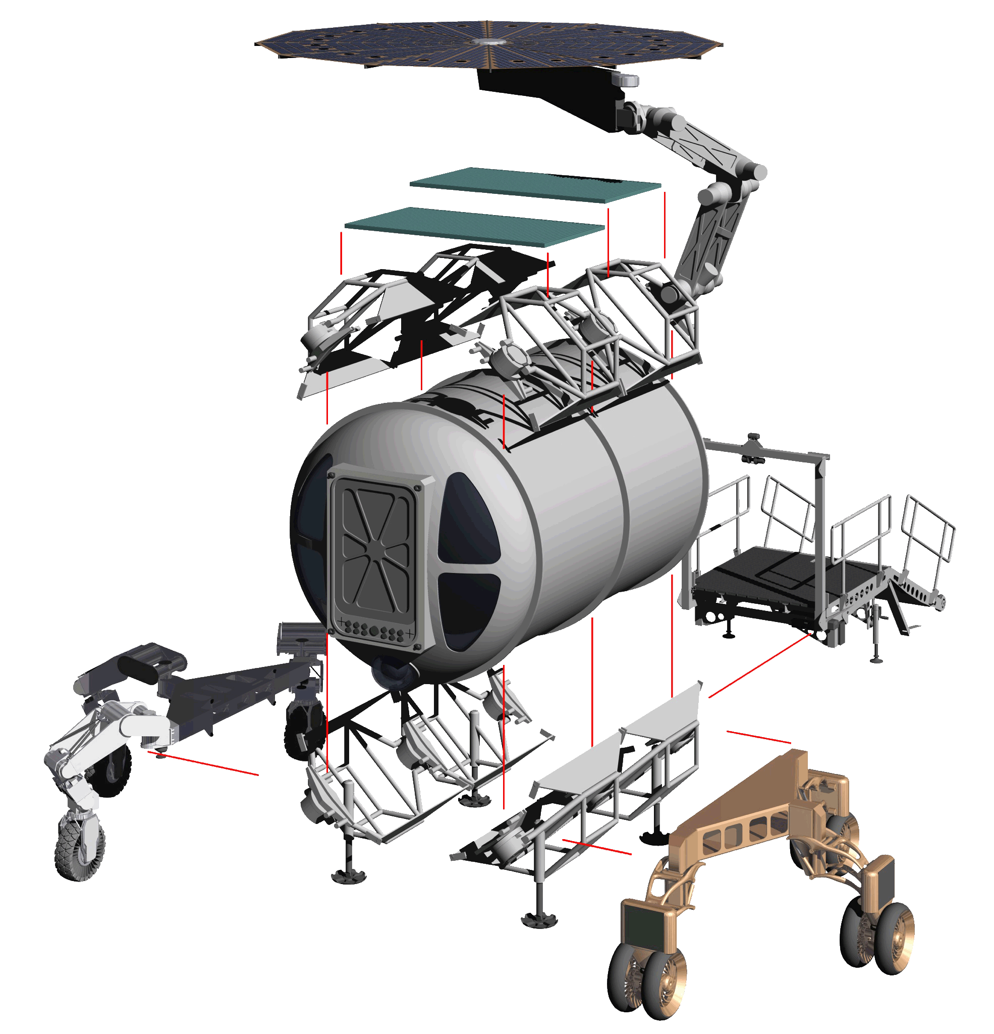 Plug.in Creations: Space Architecture Kit-of-parts